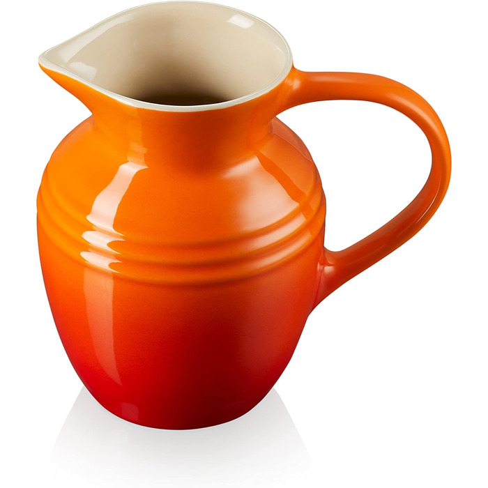 Керамічний глечик для соку Le Creuset Klassik, 0,6 л, колір Офісно-червоний (Ofenrot), керамічний
