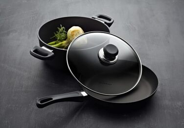 Універсальна скляна кришка SCANPAN Classic, термостійка, 24 см