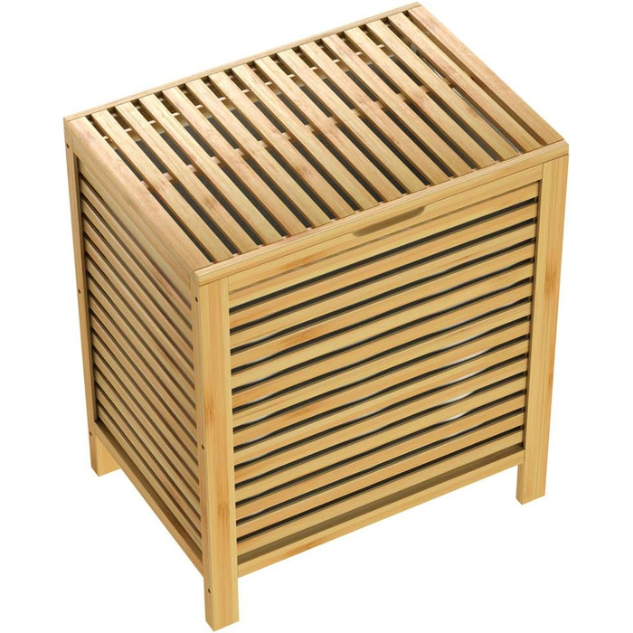 Душова полиця CASARIA з бамбука, навісна, 3 яруси, 3 гачки, 70x29x10 см, дерев'яний органайзер для ванної кімнати