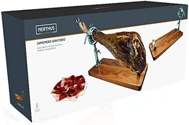 Підставка для шинки NERTHUS FIJ 255, дерево (Уніка, без ножа)
