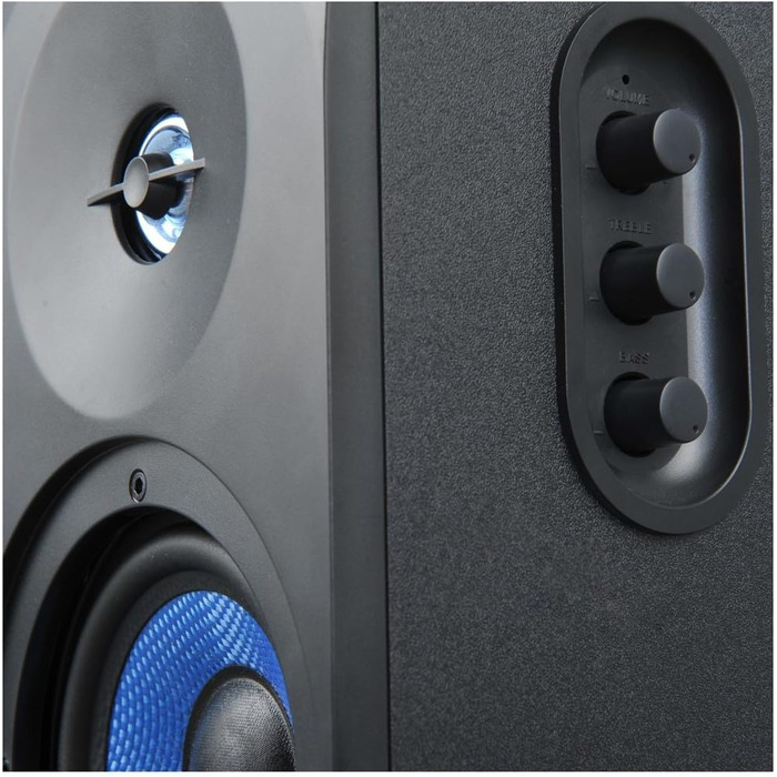 Акустична система Woxter Dynamic Line DL-410 BT: 150W, Bluetooth, дерево, сабвуфер, динаміки, RCA, 3.5mm, регулювання басів та високих частот
