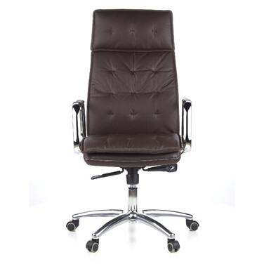 Офісне крісло / Крісло для керівника VILLA 20 Nappa Leather Brown hjh OFFICE