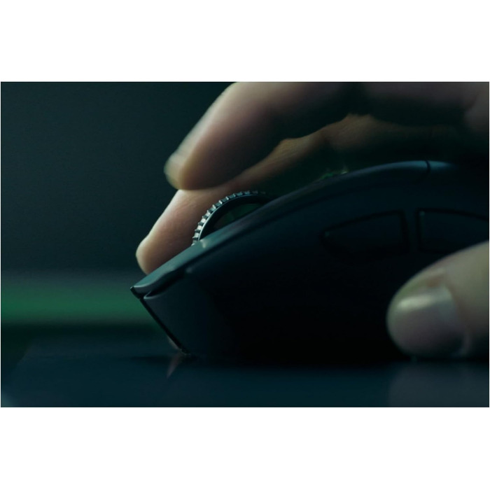 Ігрова бездротова миша Razer DeathAdder V4 Pro — ергономічна, ультралегка (55г), 26K DPI, HyperSpeed, чорна