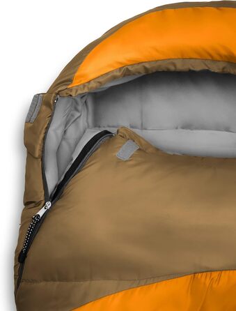 Спальний мішок-кокон Where Tomorrow Mumienschlafsack Sanddorn, 230x80 см, колір обліпиха