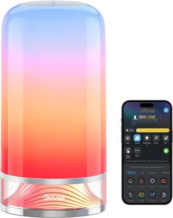 Govee LED-лампа настільна, торшер з торканням, RGBICWW, керування Alexa, 64 режими, 500 люмен, Matter, 2700-6500K, для вітальні та спальні