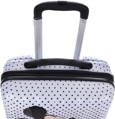 Дитяча валіза American Tourister Disney Legends Spinner S, 55 см, 36 л, багатоколірна (Mickey Mouse Polka Dot)