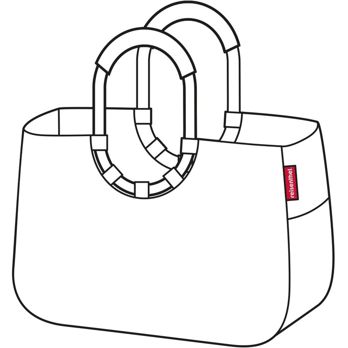 Сумка-шопер Reisenthel Loopshopper L Frame Leo Macchiato з практичними кишенями з перероблених PET-пляшок – стильний та водовідштовхуючий дизайн, колір золото