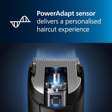 Машинка для стрижки волосся Philips Series 7000 HC7650/15 з технологією Trim-n-Flow, 28 насадок