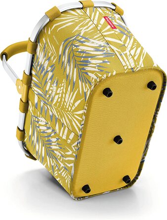 Reisenthel Carrybag Jungle Curry – міцний кошик для покупок з великим об’ємом, водостійкий, з внутрішньою кишенею, елегантний дизайн