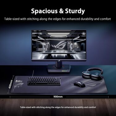 Ігровий килимок для миші ASUS ROG Sheath II XXL, чорний