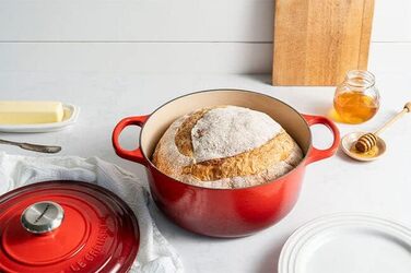 Каструля Le Creuset Signature з чавуну, Ø 26 см, 5,3 л, Червоний (Kirschrot)