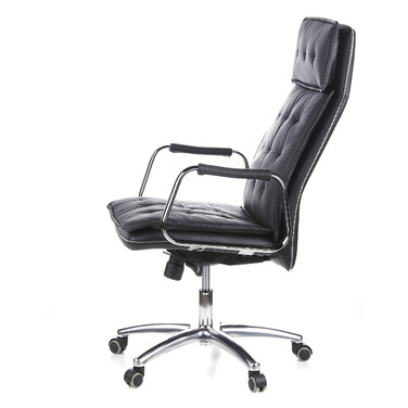 Офісне крісло / Крісло для керівника VILLA 20 Nappa Leather Black hjh OFFICE