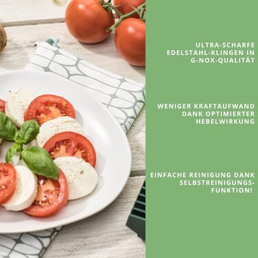 Овочерізка Genius Nicer Dicer Chef 15 в 1, зелена, багатофункціональна, для овочів, фруктів, цибулі, мандоліна, шинкування