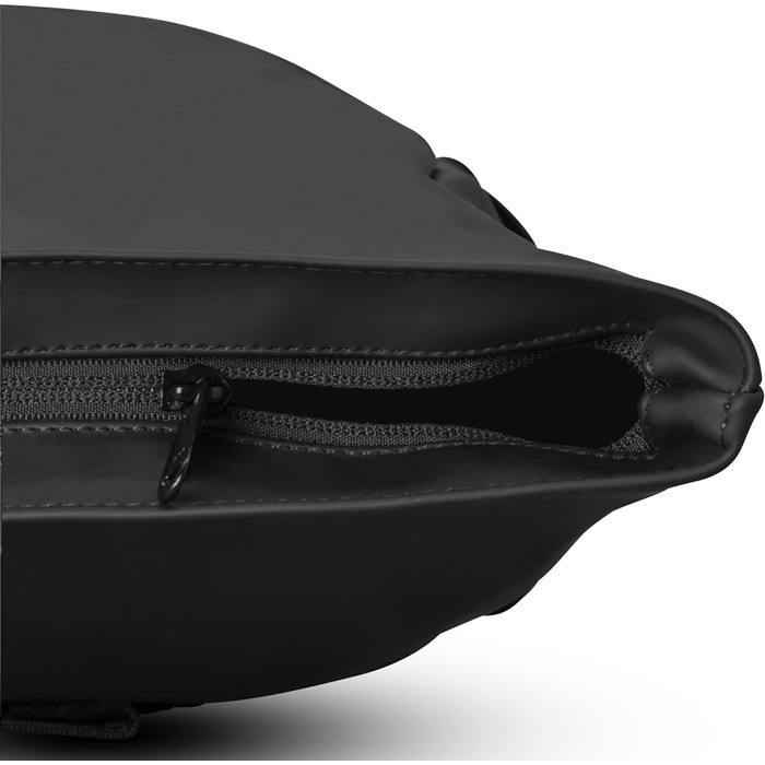 Рюкзак Johnny Urban Harvey Medium чорний, роллтоп 15л, водостійкий, для ноутбука, для міста, унісекс