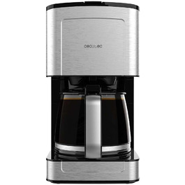 Кавомашина Cecotec Coffee 56 Heat: 800W, програмування, нержавіюча сталь, LCD, 1.3L, 12 чашок, захист від протікання, механічна