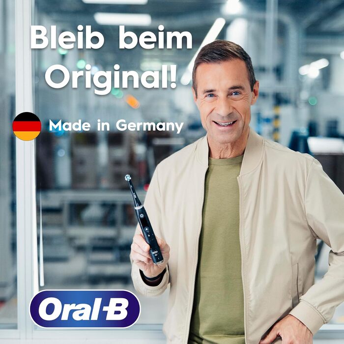 Смінні насадки для електричної зубної щітки Oral-B PRO CrossAction, чорні, 12 шт.