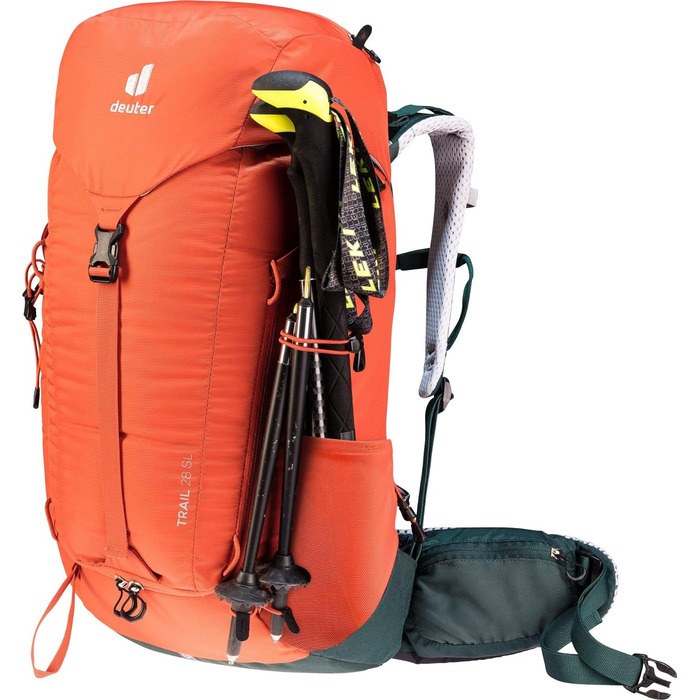 Жіночий туристичний рюкзак Deuter Trail 28 SL 28л, паприка-ліс