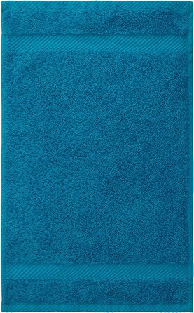 Набір рушників Luckytowel 50x100 см, 100% бавовна, 8 шт, бірюзові, 600 г/м², Oeko-Tex