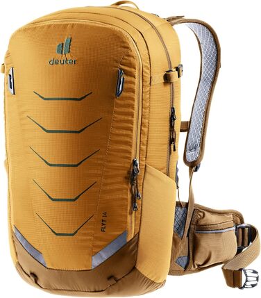 Велосипедний рюкзак Deuter Flyt 14 з захистом, 14 л, кориця-мигдаль
