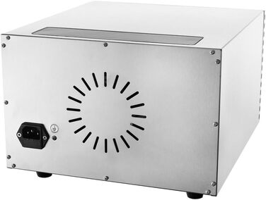 Сушарка для овочів та фруктів GASTROBACK Mini Professional срібляста (46604) - компактна, 400 Вт, нержавіюча сталь