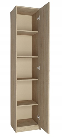 Стелаж Meble Bestseller, дуб сонома, 39 x 180 x 35 см