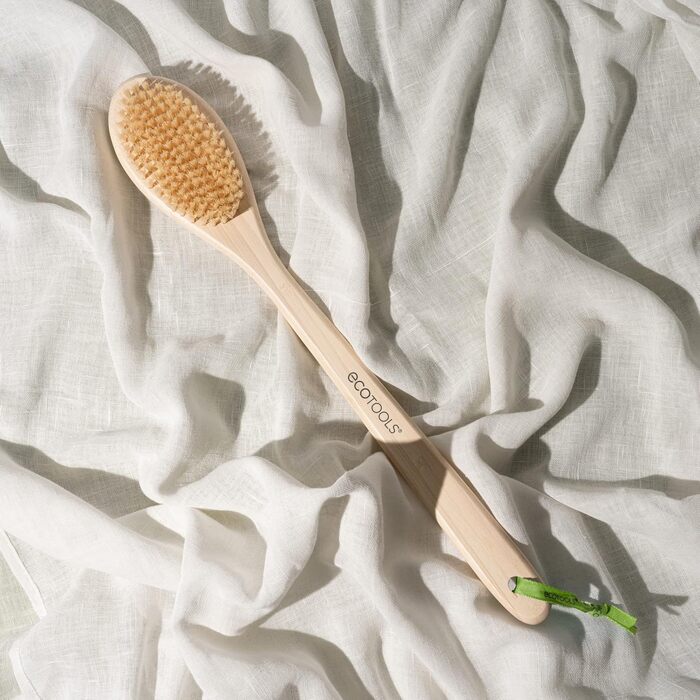 Щітка для тіла Ecotools Bamboo з бамбуковою щетиною, одностороння