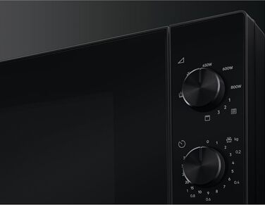 Мікрохвильова піч AEG MFB252DB з грилем та інверторною технологією, 25л, 900Вт, SteamPot, чорна