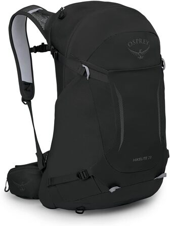 Рюкзак Osprey Hikelite 28 л чорний M-L для туризму
