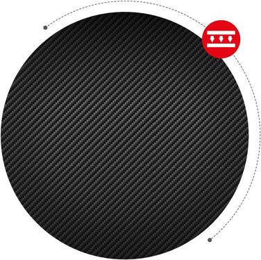 Ігровий стіл Huzaro Hero 5.0, 120x60 см, чорний/червоний, карбонова стільниця, підставка для монітора, тримач для навушників і напоїв, отвори для кабелів, комп'ютерний стіл для геймерів
