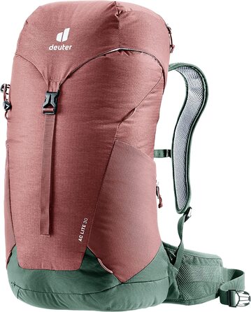 Рюкзак для туризму Deuter AC Lite 30 л унісекс, червоний-зелений
