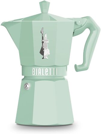 Кавоварка Bialetti Moka Exclusive на 6 чашок, зелена