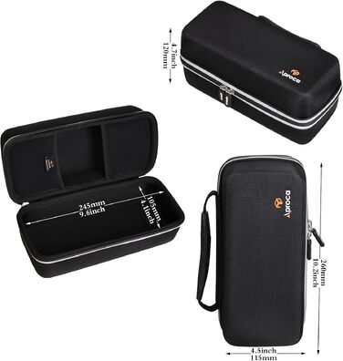 Жорсткий захисний чохол Aproca для пускового пристрою Alpha85 (2000A, 20000mAh), чорний