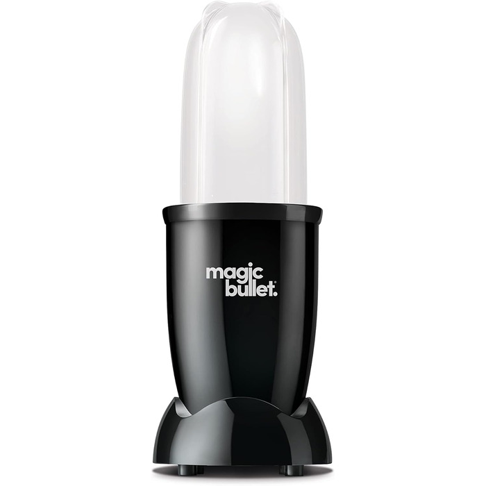 Електричний міні-блендер Magic Bullet, 200 Вт, 3 насадки, чорний