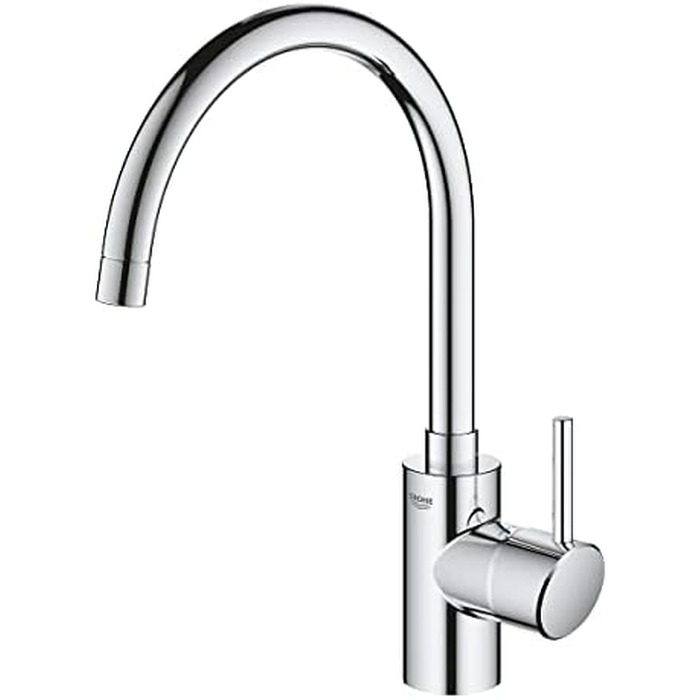 Змішувач кухонний GROHE Concetto з висувним душем, поворотний 360°, хром - 31483002