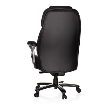 Крісло для шеф-кухаря XXL PULLMANN, штучна шкіра, чорне, hjh OFFICE