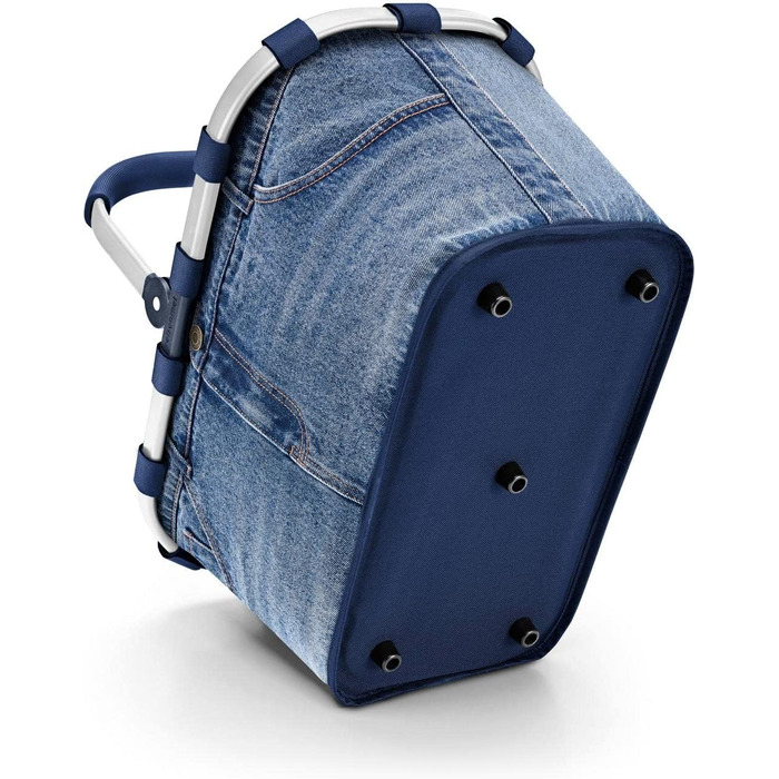 Кошик для покупок reisenthel carrybag Jeans 2, міцний, з великим об'ємом, водостійкий, з внутрішньою кишенею, елегантний дизайн