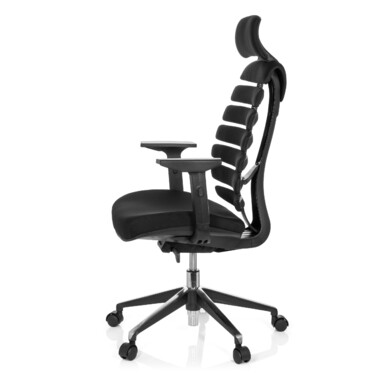 Офісне крісло / поворотне крісло ERGO LINE II PRO Тканина Чорний HJH OFFICE