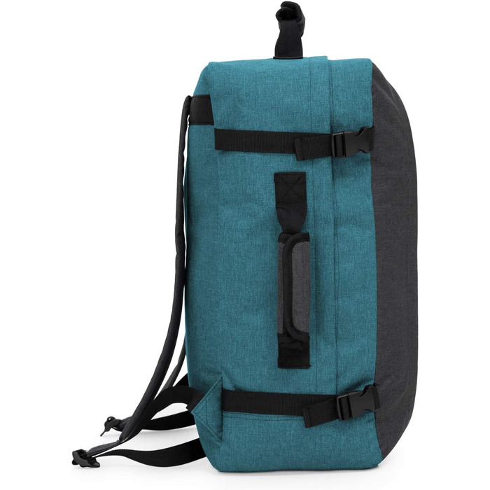 blnbag M3 – Компактний ультралегкий туристичний рюкзак 35 л, унісекс, аквазелений, з м'якими регульованими лямками або як сумка, для подорожей і спорту