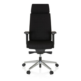 Офісне крісло MOVE-TEC PRO 3D, тканина, чорний колір / чорний колір, hjh OFFICE