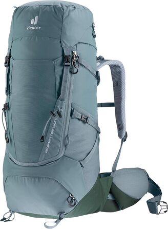 Жіночий трекінговий рюкзак Deuter Aircontact Core 45+10 SL, 45+10 л, shale-ivy, модель 2024