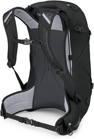 Рюкзак Osprey Hikelite 28 л чорний M-L для туризму