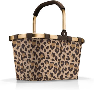Сумка-шопер Reisenthel Carry Bag Frame Leo Macchiato – містка та стильна з внутрішньою кишенею