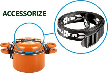 Набір каструль BRUNNER Mandarina, 9 предметів, антипригарне покриття