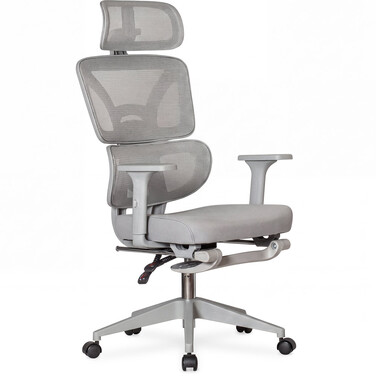 Крісло Mealux S201 Air Grey (арт. HF-S201 F/G)