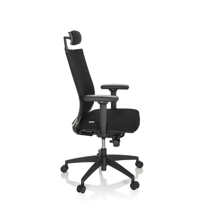 Офісне крісло / Крісло керівника PORTO MAX HIGH I Fabric Black HJH OFFICE