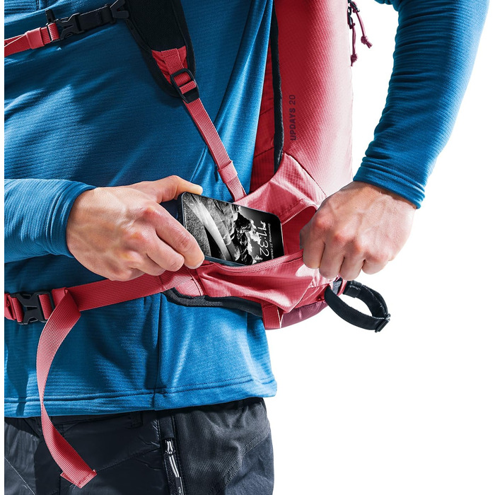 Deuter Updays 20 легкий рюкзак для скитурів 20 л рубін-хібіскус