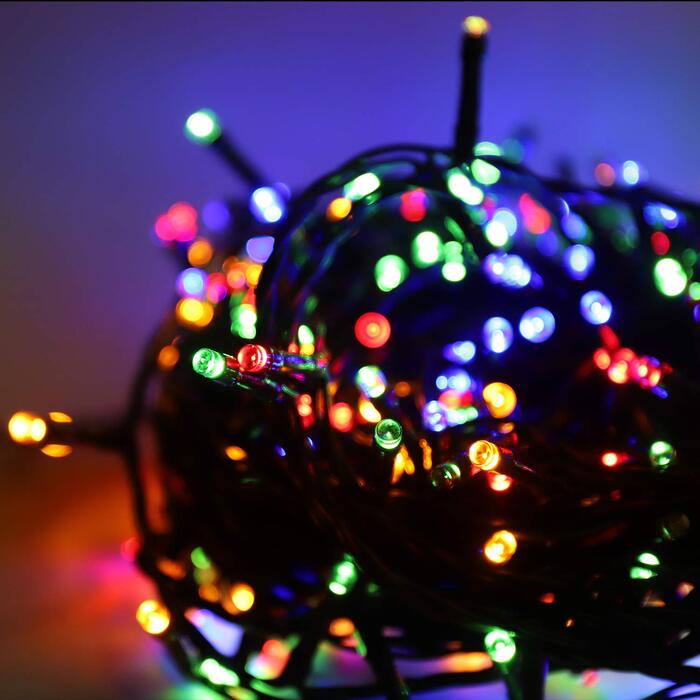 Світлодіодна гірлянда SALCAR 26м, 360 LED для новорічної ялинки з пультом дистанційного керування