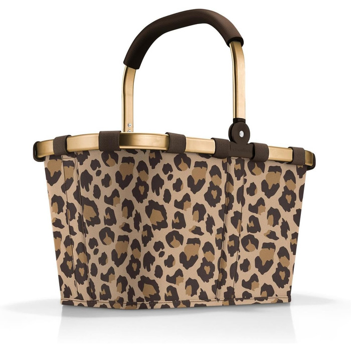Сумка-шопер Reisenthel Carry Bag Frame Leo Macchiato – містка та стильна з внутрішньою кишенею