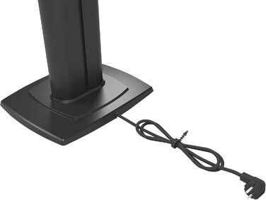 Інфрачервоний обігрівач ICQN 2300 Вт для тераси та дому з пультом, 4 режими, вуглецевий нагрівач, цифровий дисплей