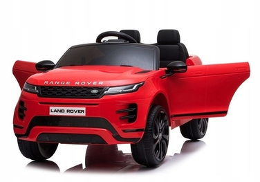 Дитячий електромобіль Range Rover Evoque, червоний